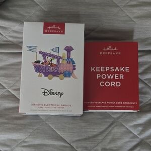 Hallmark Keepsake Disney Parade Ornament - Pink, Purple, Blue, Yellow